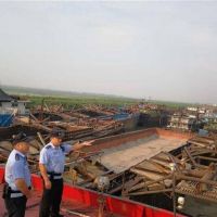 湖北打擊非法采砂、拆除砂石碼頭 監(jiān)利復(fù)綠41個(gè)港口碼頭！